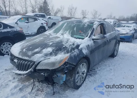 2016 Buick Regal Turbo z USA, uszkodzony, nr VIN 2G4GK5EXXG9150124